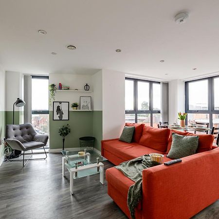Stunning 2 Bed Apt With Free Parking Close To Cc Manchester Exterior foto